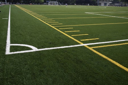 artificial grass sports field