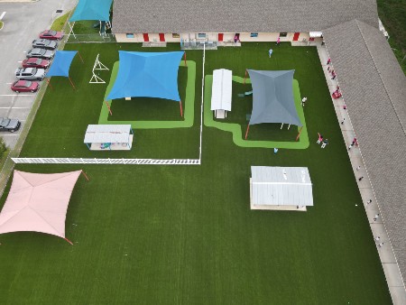 community playground artificial grass